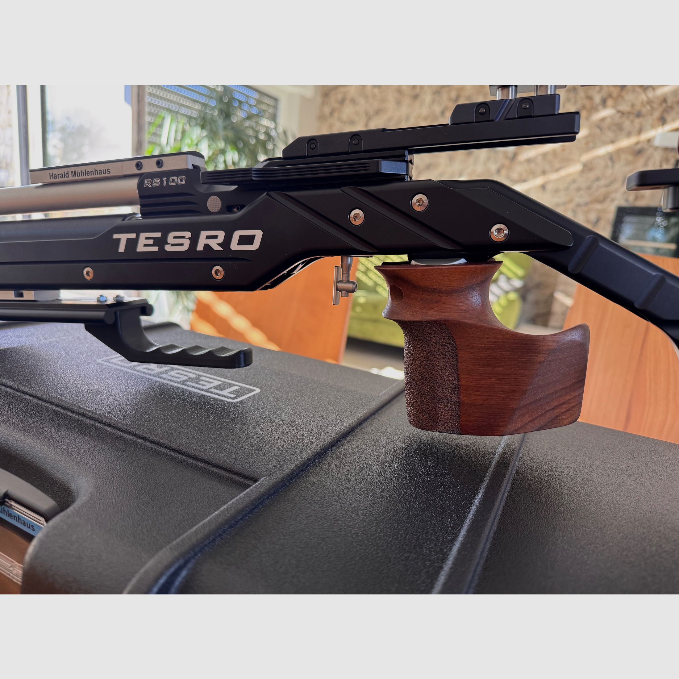 Match Luftgewehr TESRO Signum RS100 Schwarz.