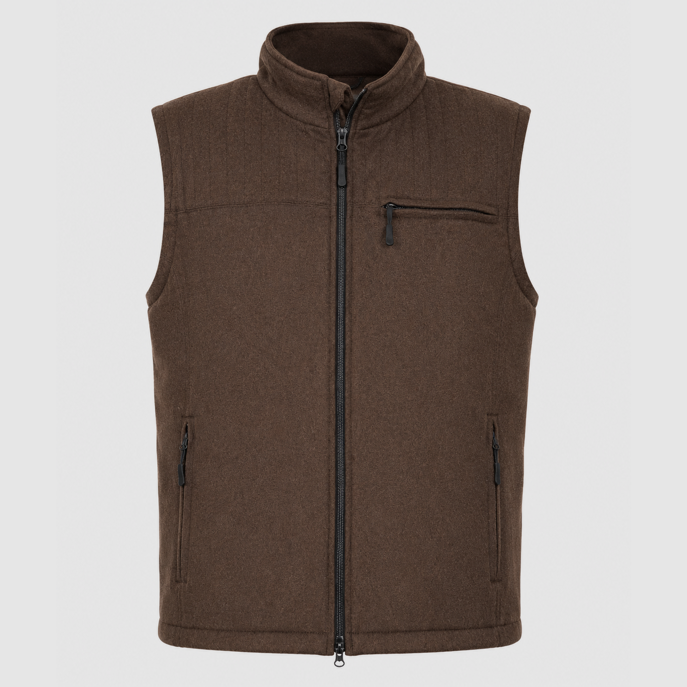 Waidmann Loden Bodywarmer Braun – Traditionelle Jagdweste, Bild 1 von 7