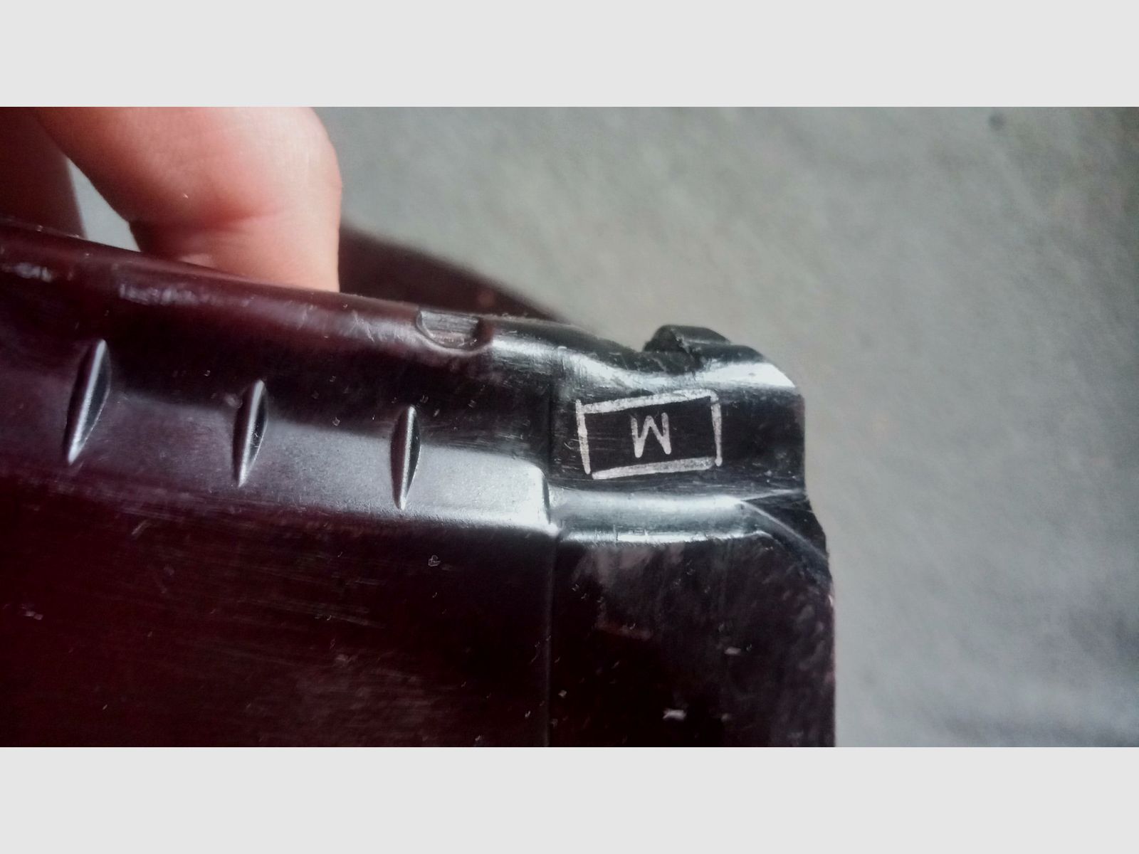 Caricatore decorativo russo AK74 Tula Plum (inservibile/disattivato) // URSS / Yunker