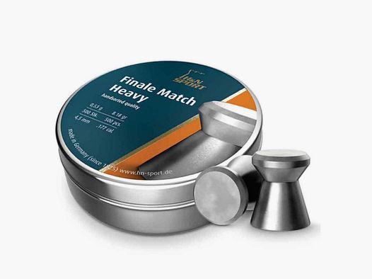 BOX OF 500 PELLETS H&N FINALE MATCH RIFLE/HEAVY CAL. 4.49