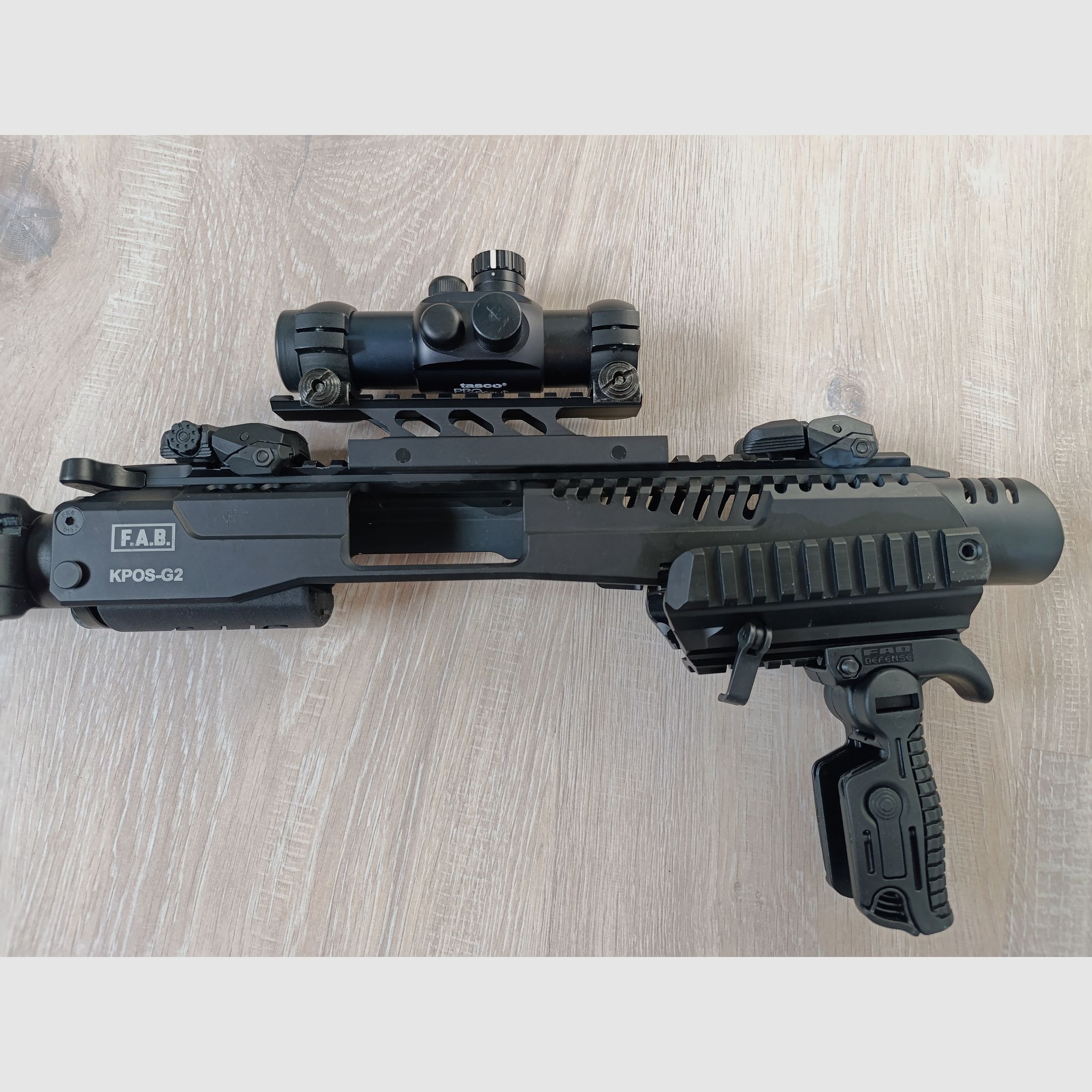 FAB KPOS G2 calcio posteriore (per modelli Heckler & Koch HK SFP9 inclusi Red Dot)