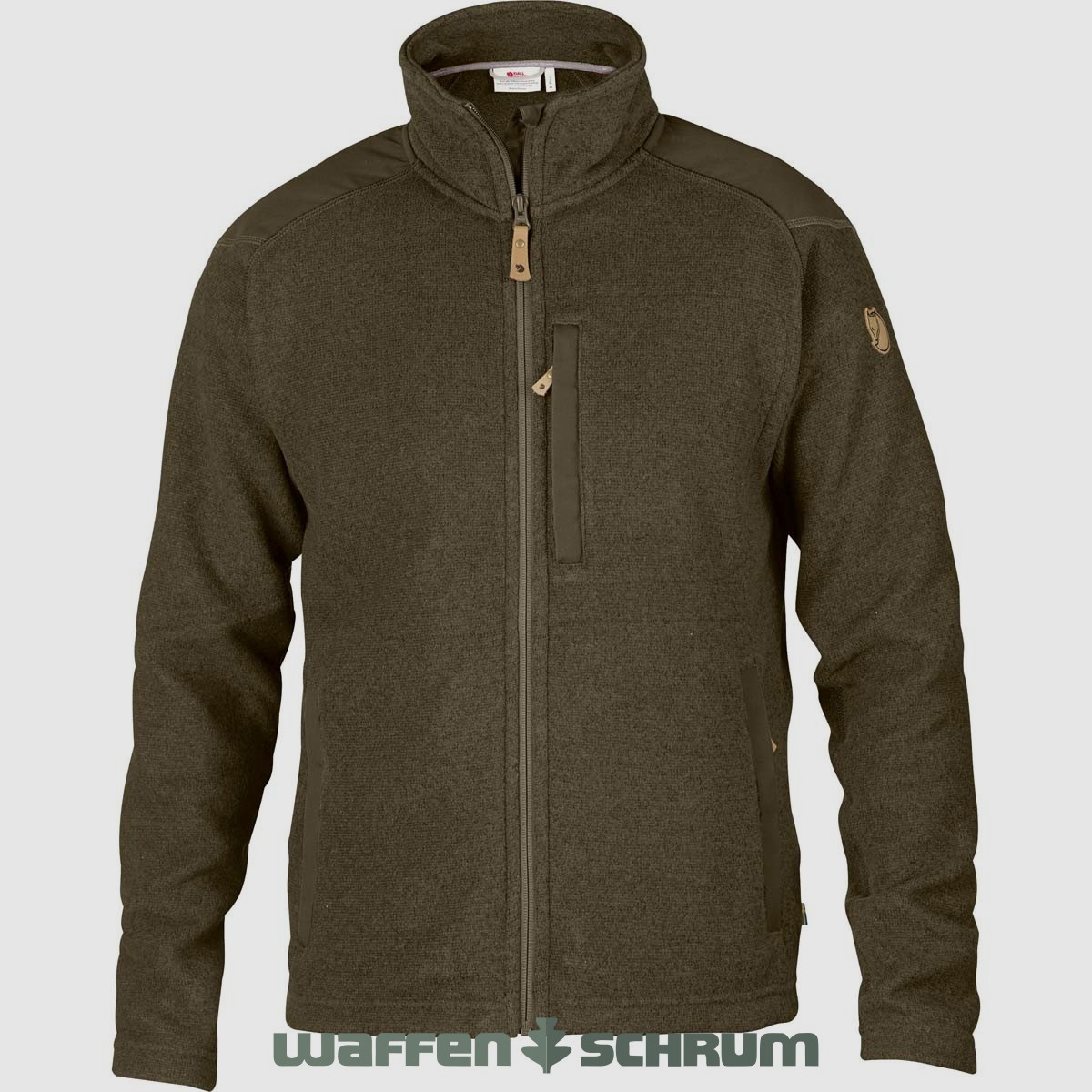 Fjällräven Giacca in pile Buck Verde Oliva Scuro