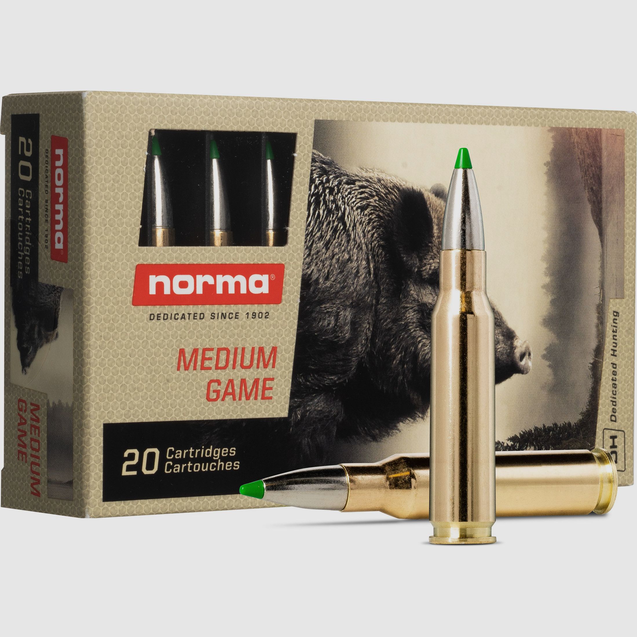 NORMA .308Win EcoStrike 9,7g Bleifreie Büchsenpatronen