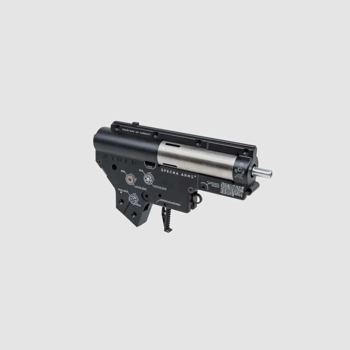 SA M4 CQB M-LOK (RRA SA-P17 PRIME™ Aster II ETU BLDC™) Rifle Airsoft Libre a partir de 18 años – Chaos Grey -F-