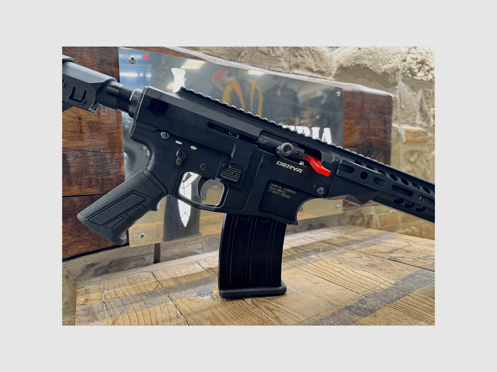 USED – SEMIAUTO RIFLE – DERYA MOD. MK12 cal. 12, image 2 of 5