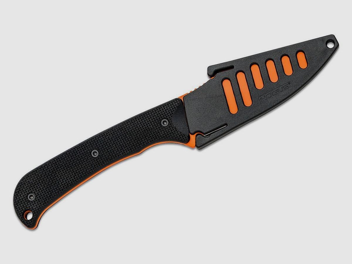 Hogue Extrak 3.3" Clip Point Orange Cerakote hunting knife 62-64 HRC, Bild 12 von 16