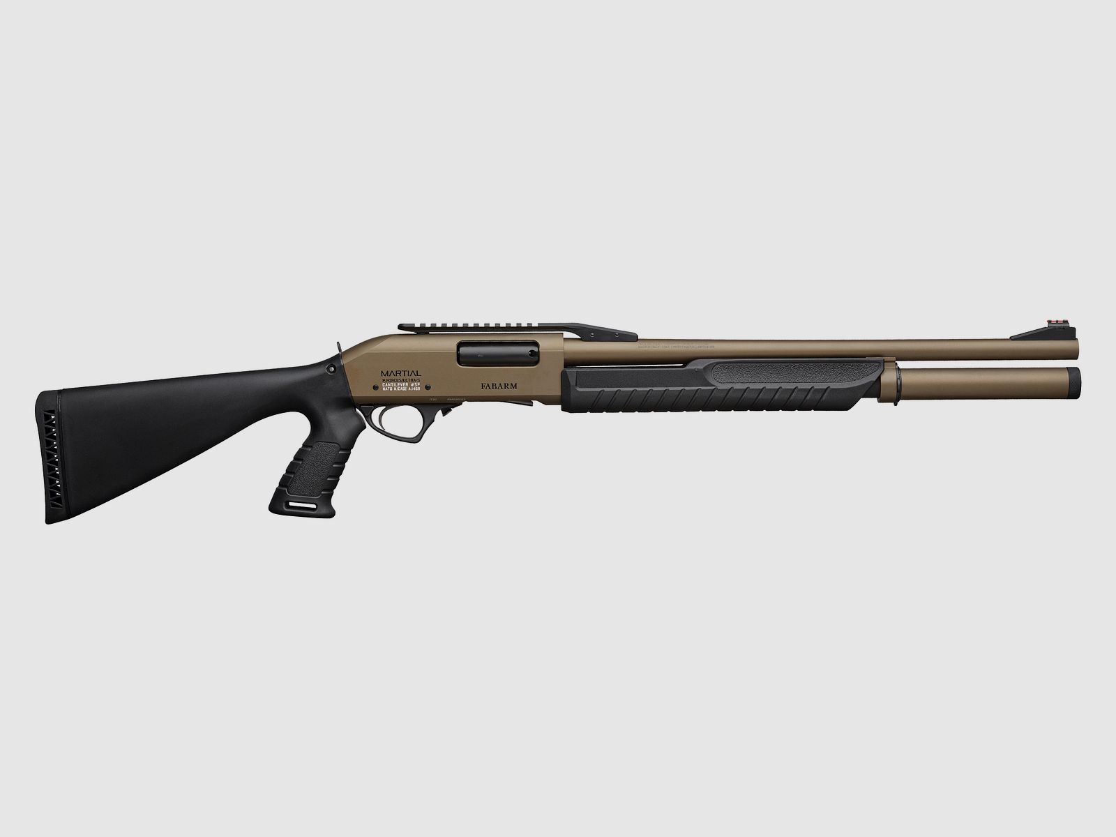 Fabarm MARTIAL CANTILEVER, Kaliber 12/76 || Vorderschaftrepetierflinte