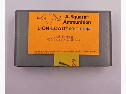 A-Square Ammunition Büchsenpatronen .425Express