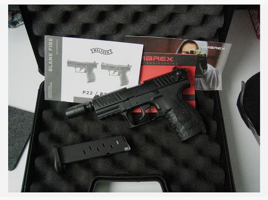 Walther P22Q Schreckschuss Pistole 9 mm P.A.K. schwarz