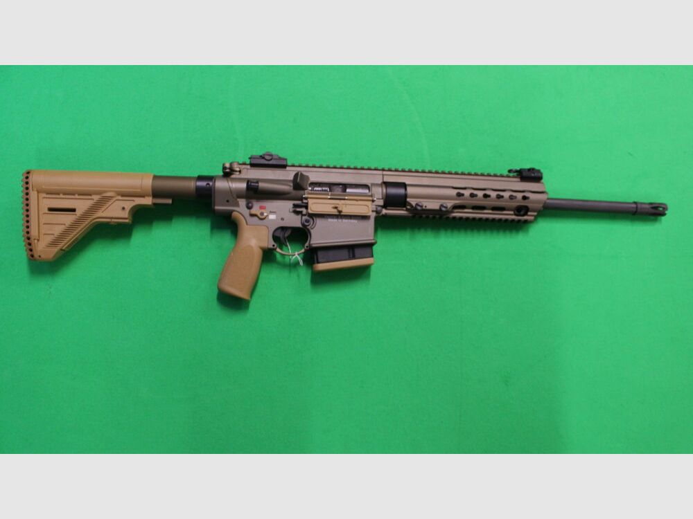 H&K MR308 RAL8000 Sand