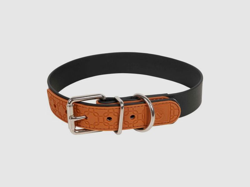 Farm-Land Halsband Schwarz/Braun 65