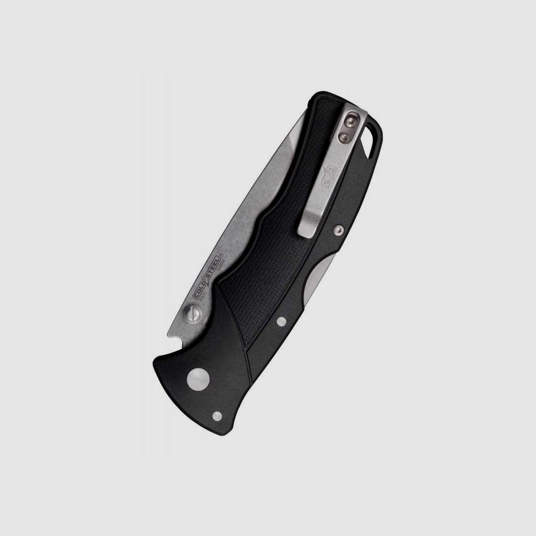 Cold Steel Verdict Taschenmesser, Tanto Point, 4116SS, schwarzer Griff