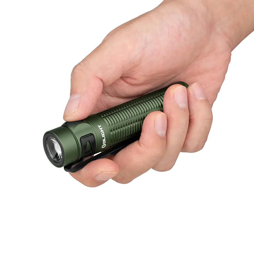 Oplaadbare EDC LED Zaklamp Baton 3 Pro 1.500 lumen CW Olight od-groen, afbeelding 19 van 20