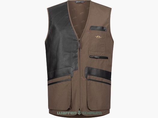 Blazer schietvest het hele jaar door rechts bruin