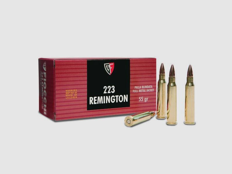 Fiocchi .223 Rem 55 Gr FMJ, Bild 2 von 2
