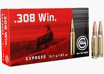 Geco .308 WIN TM Express 10.7g/165gr. Rifle cartridges
