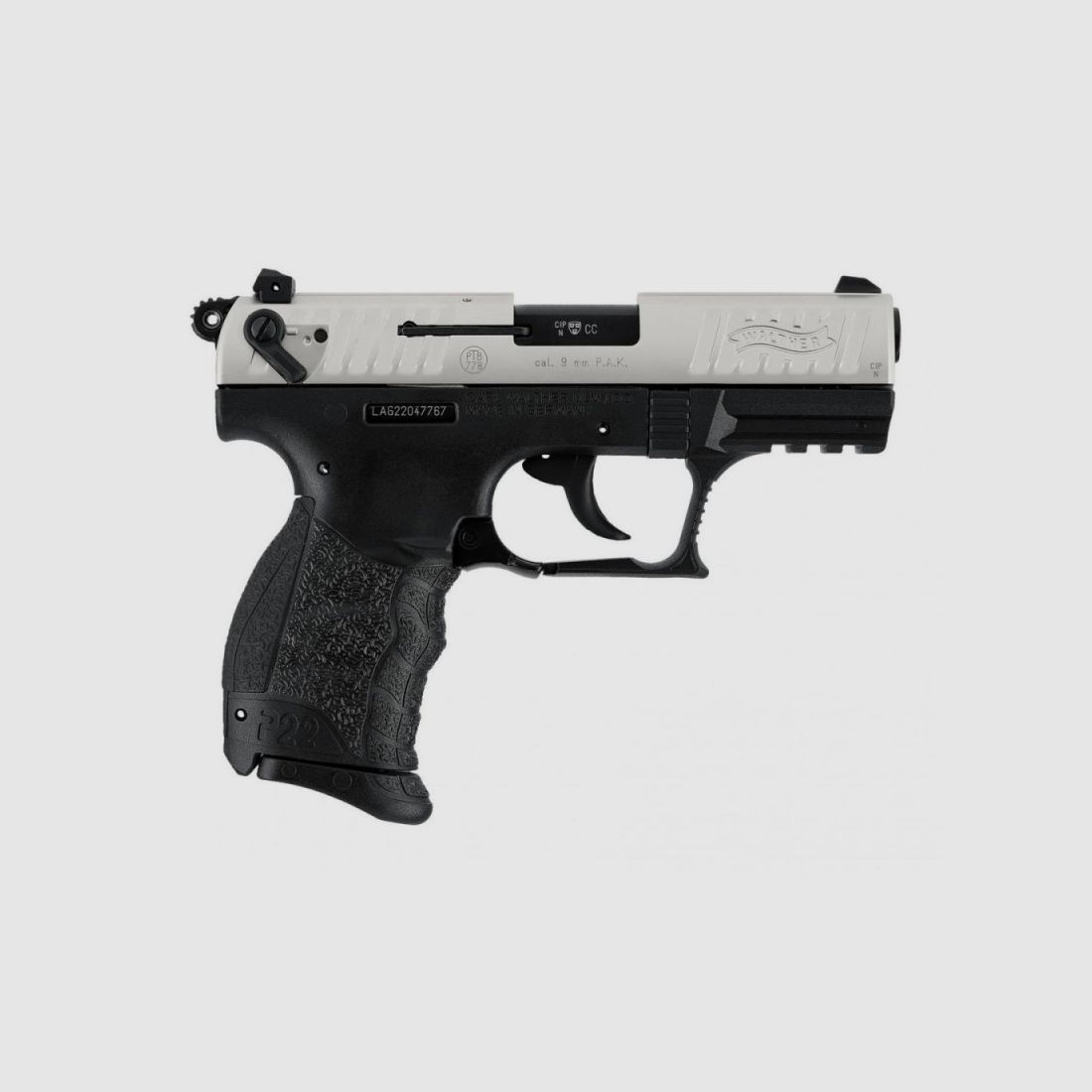 Walther P22Q 9 mm P.A.K., afbeelding 2 van 4