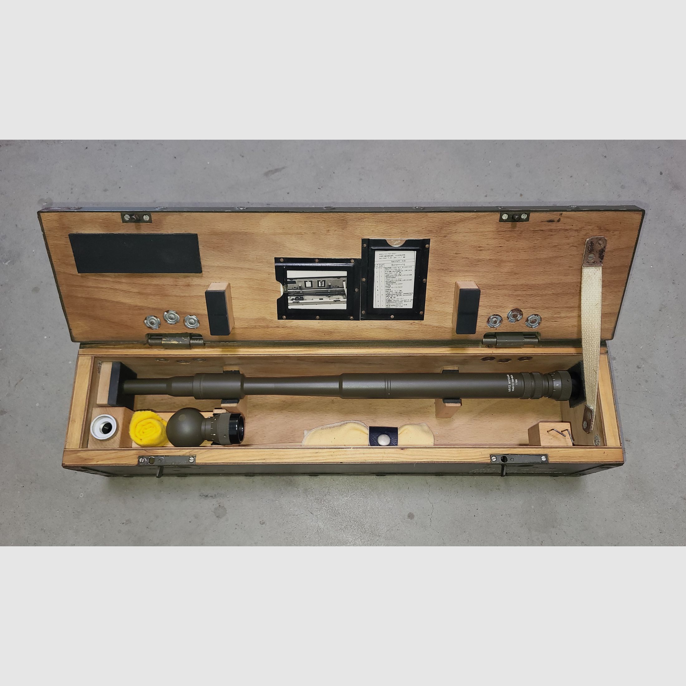 BW aiming line testing device 7.62mm / 12.7mm / adjustment device for rifled weapons