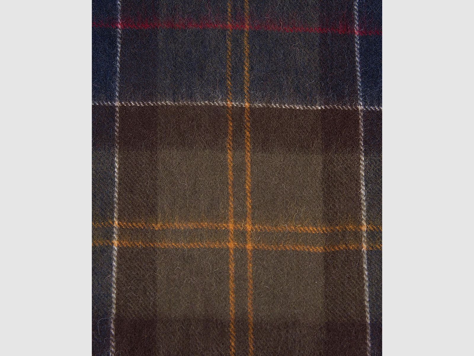 Barbour Tartan Schal aus Lammwolle & Cashmere