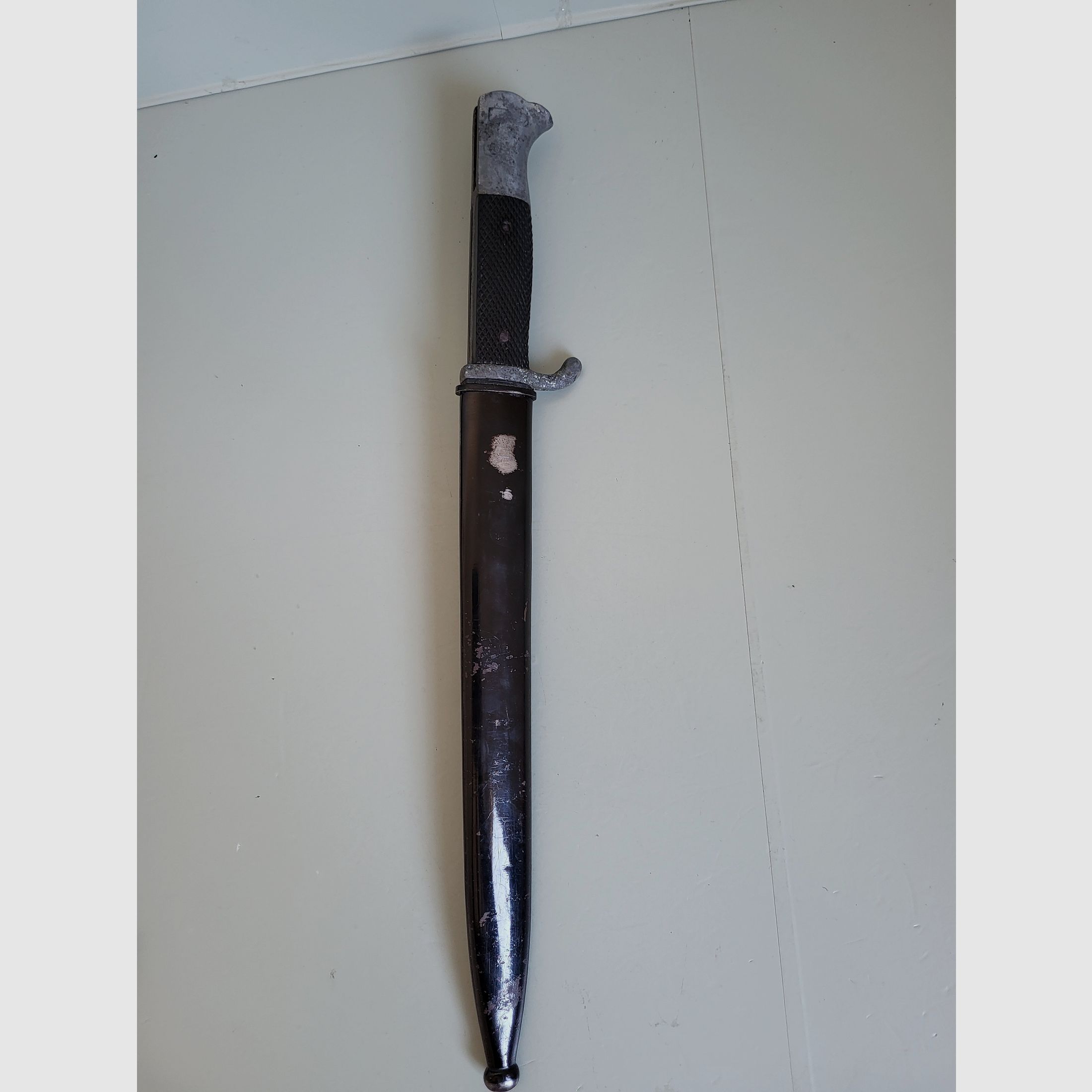 2 WK - WW 2 Puma bayonet - Long side rifle K98 bayonet - Original