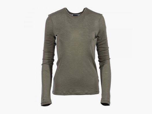 Icebreaker Icebreaker Langarmshirt Everyday Merino 175 oliv Frauen