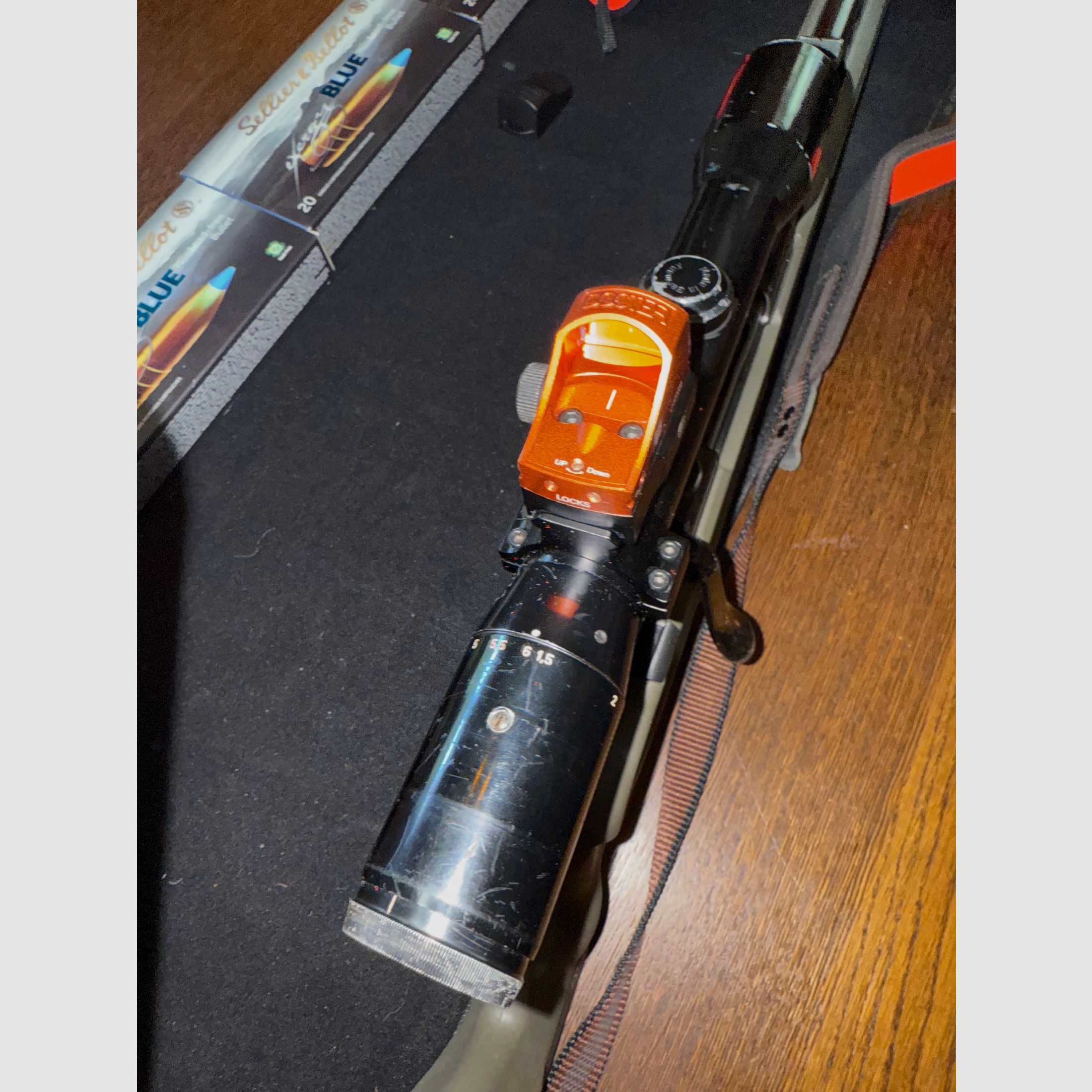 Heym 7x64 Hensoldt 1,5-6x36 Doctersight Archangel-Schaft inkl.Munition