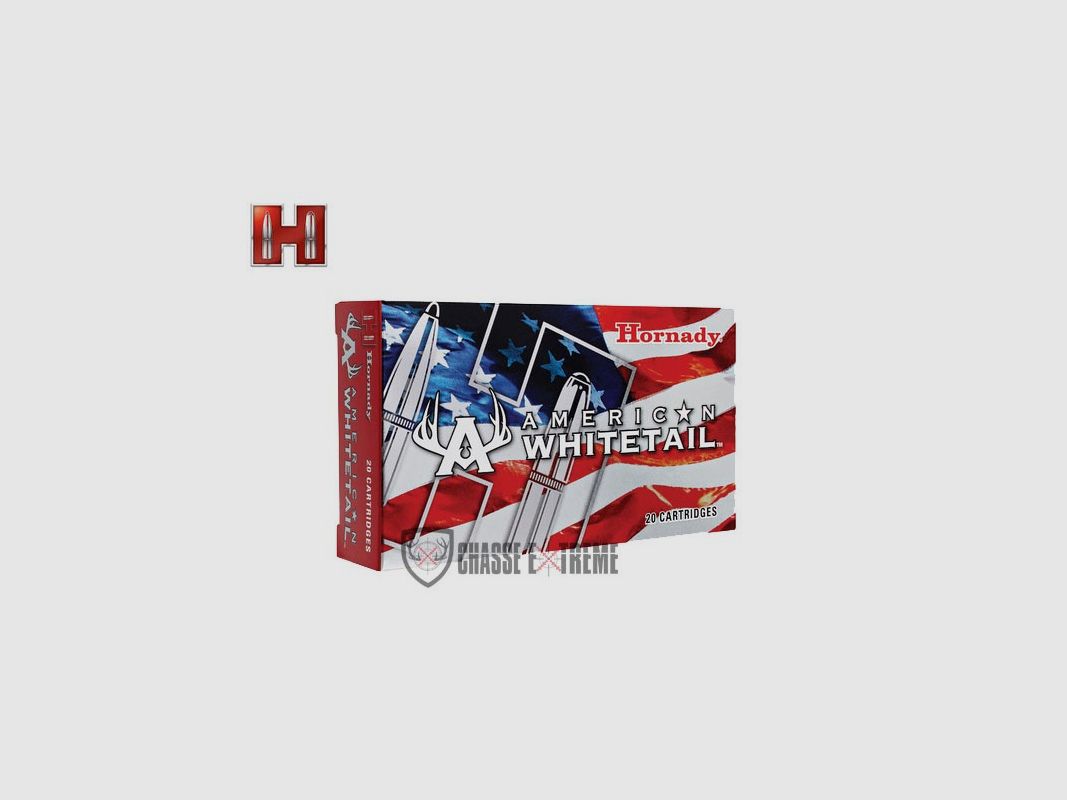 20 patronen HORNADY American Whitetail .308 Win 165 Gr Interlock Sp, afbeelding 2 van 2