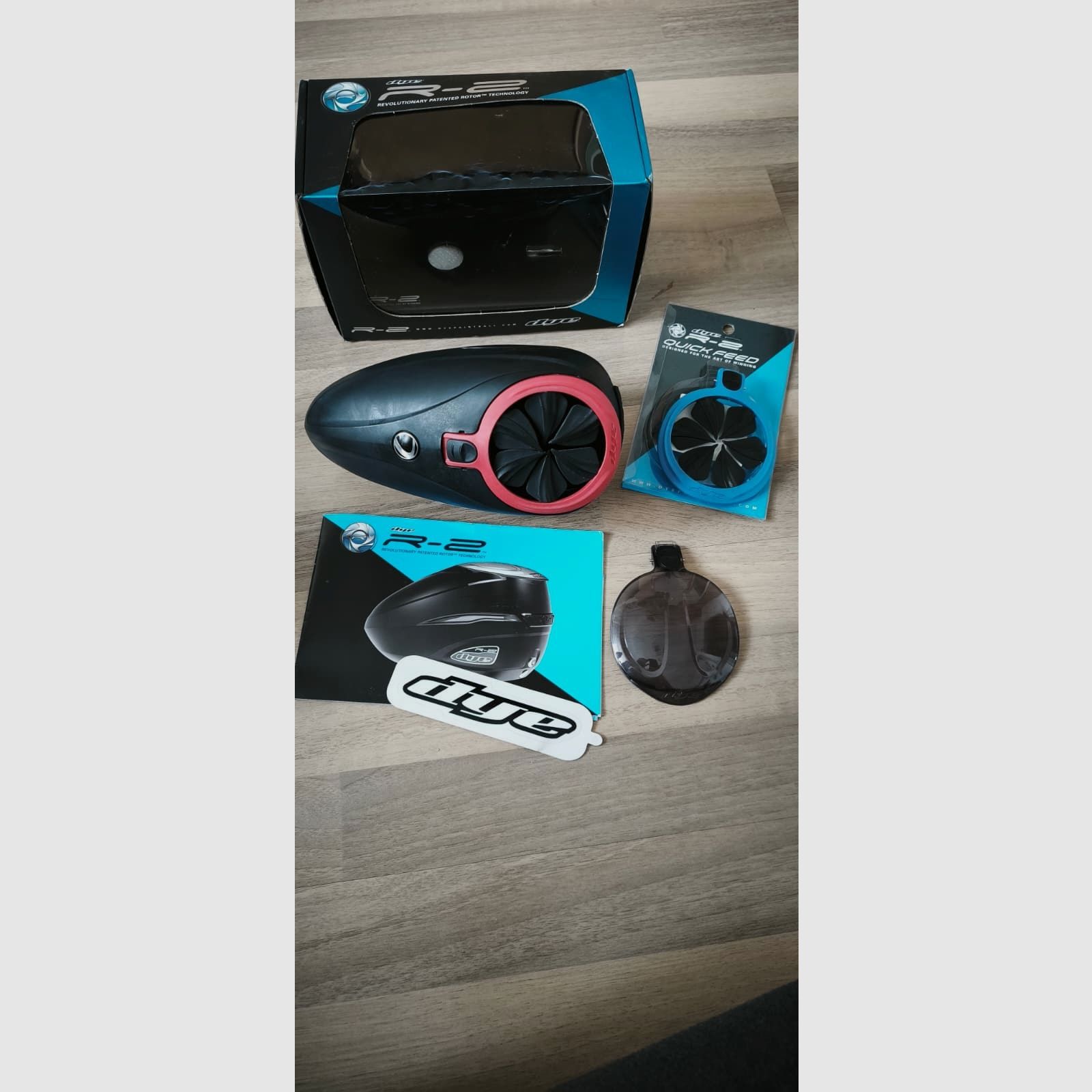 Dye Rotor R-2 Paintball Loader + Loader Quick Feed's