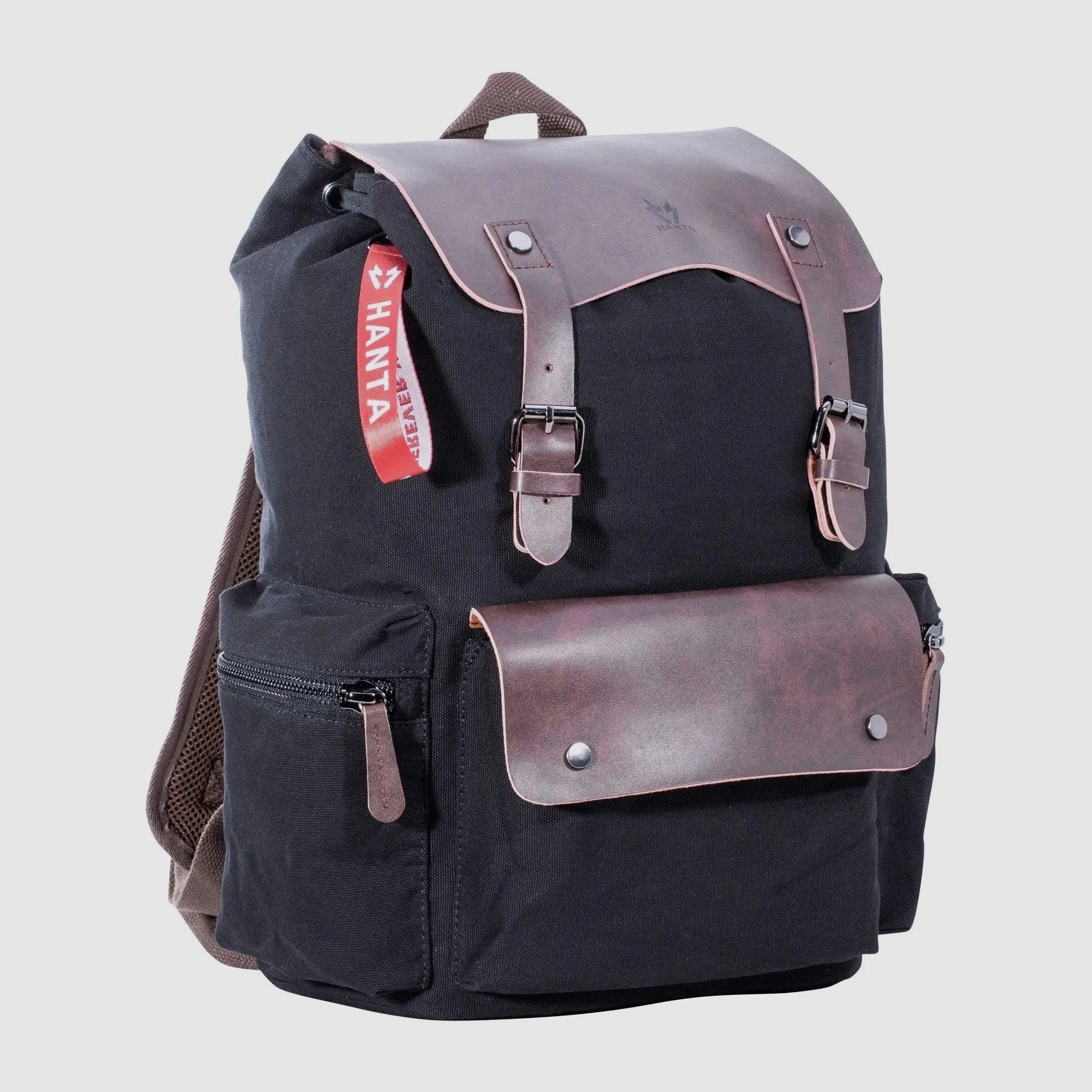 Hanta Hanta Nature Rucksack Canvas 25 L schwarz