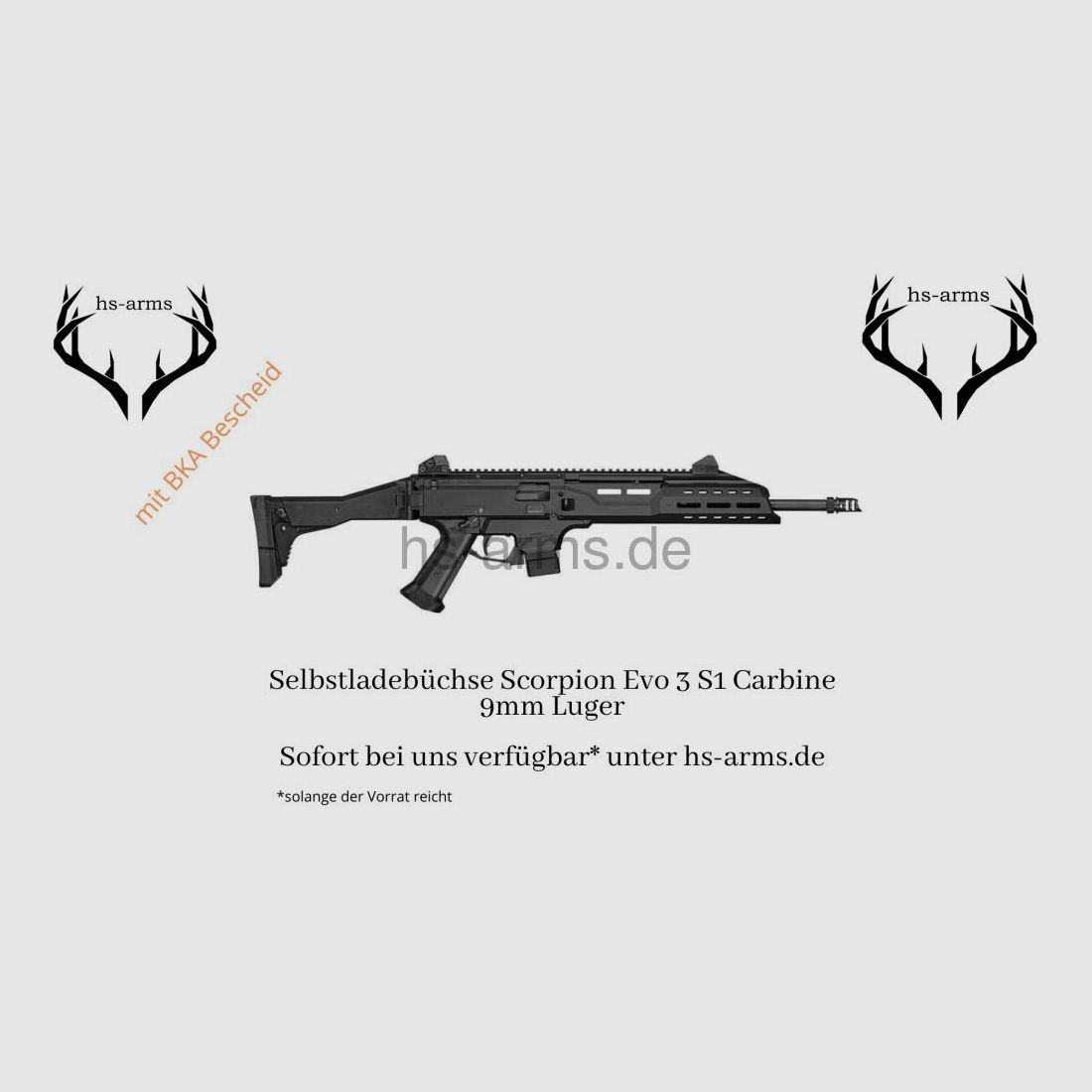 Ceská zbrojovka (CZ)	 Selbstladebüchse CZ Scorpion Evo 3