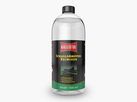 Ballistol demperreiniger 500ml, kaliber