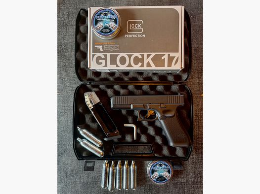 Glock 17 GEN 5 CO2 Pistool Kaliber 4,5mm Diabolo