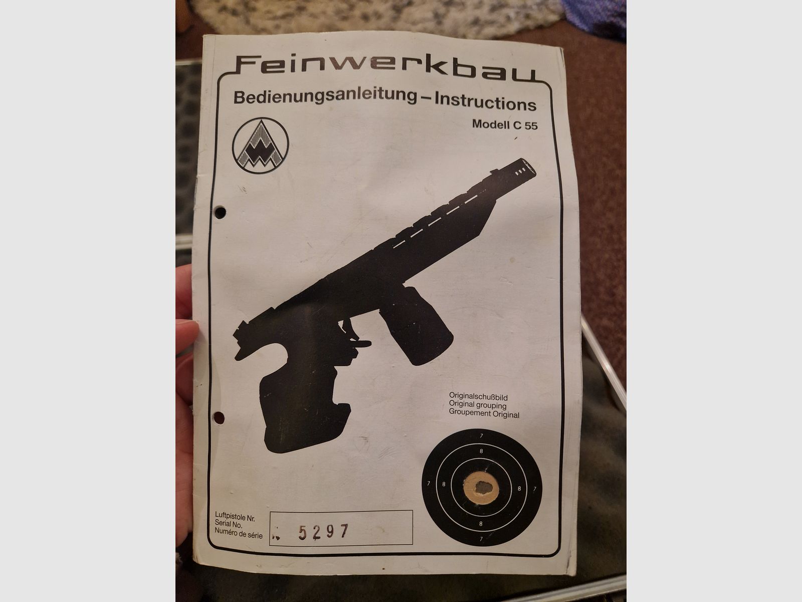 Feinwerkbau C55 - meerkoppige CO2-pistool