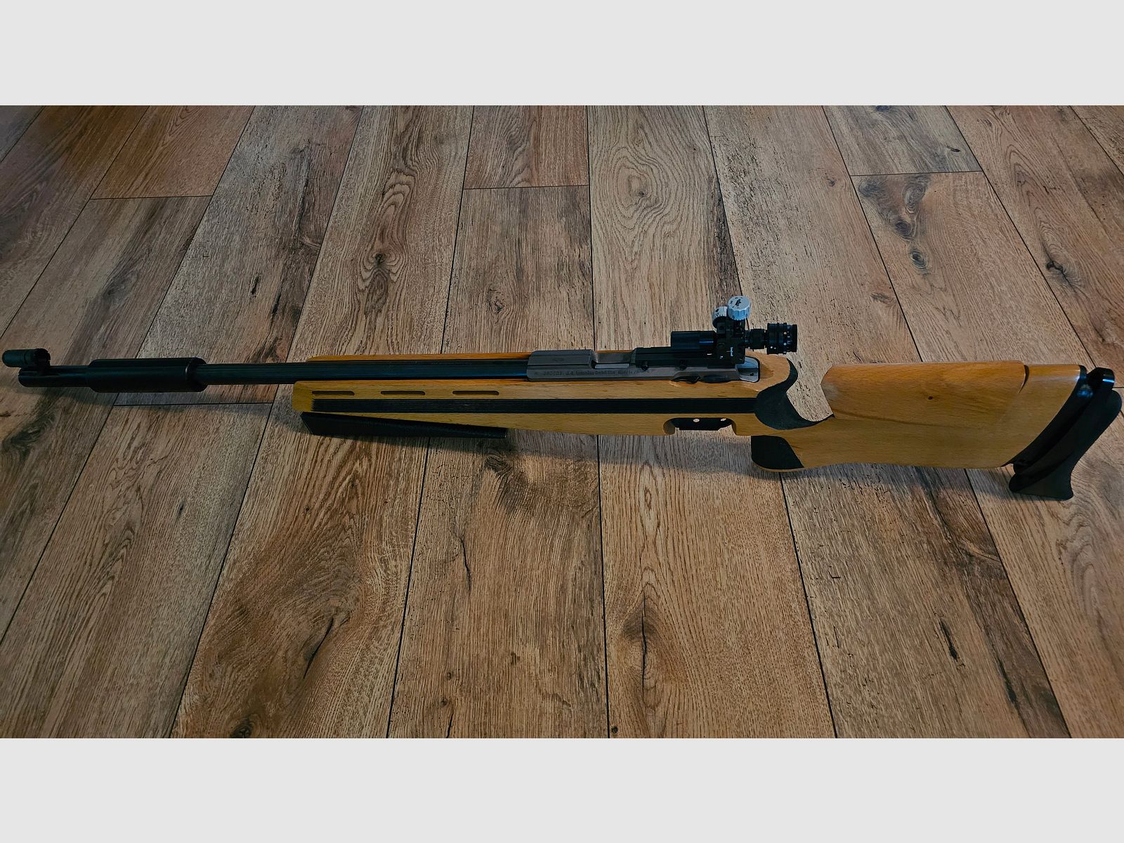 Anschütz 2007 Match 54 – small caliber rifle (.22lr) | Gehmann diopter, tube, rest wedge & handstop