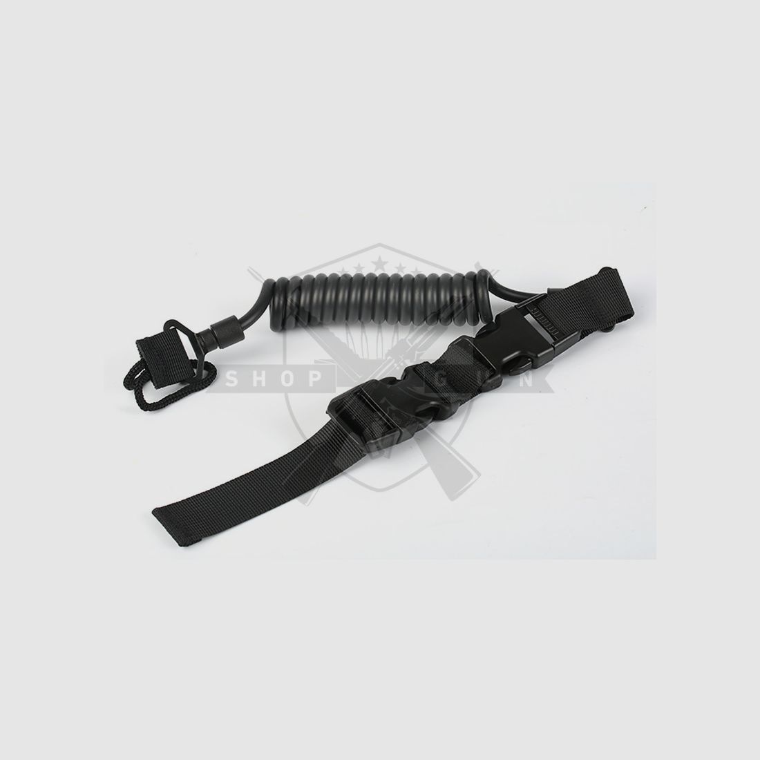 Pistolen Sling / Lanyard (Schwarz)