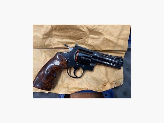 Revolver Colt Python Elite Blau 4¨ 357 Mag 6 Schuss 2003 Neu
