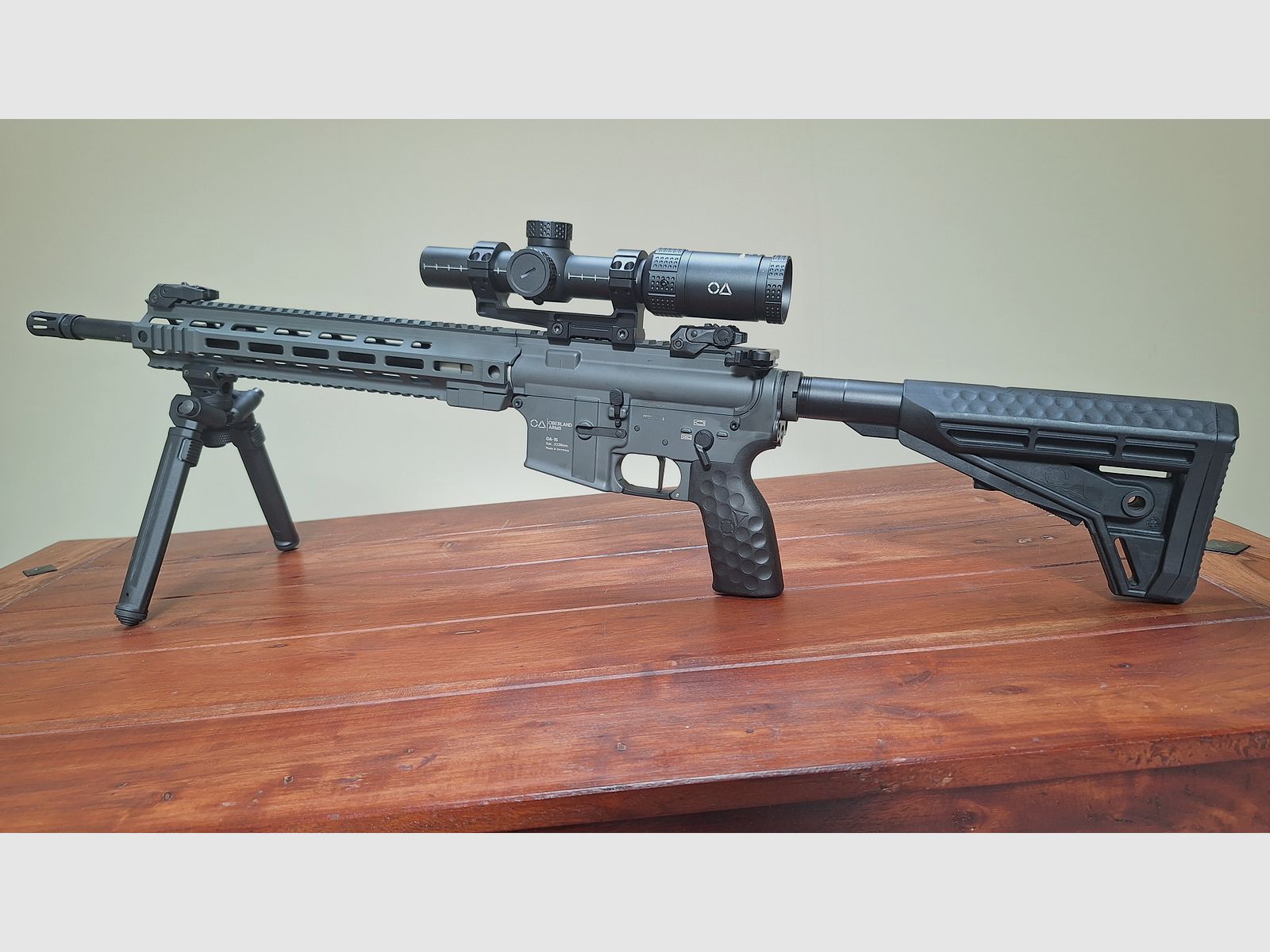 Oberland Arms M5 PR 16,75" – Cerakote Battleship Grey – sehr guter Zustand