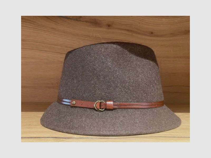 Chapeau en Laine Marron