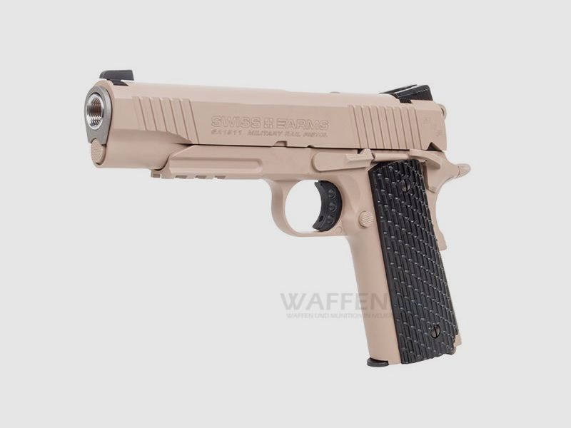 P1911 Swiss Arms in metallo pieno con sistema Blow Back calibro 4,5 mm BB