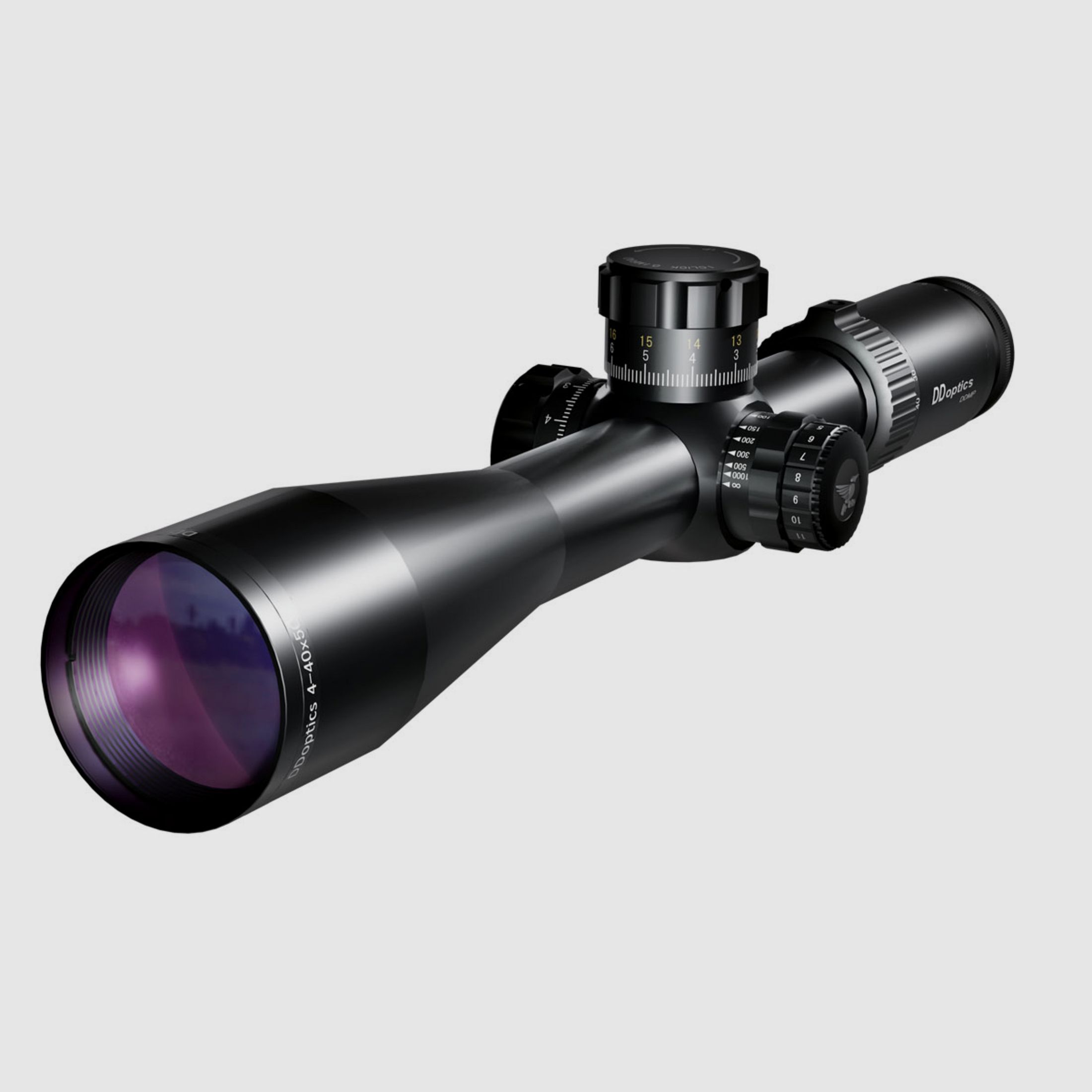 DDoptics 442511141 Zielfernrohr DDMP V10 4-40x50 Sportschießen 1/8 MOA tac-A