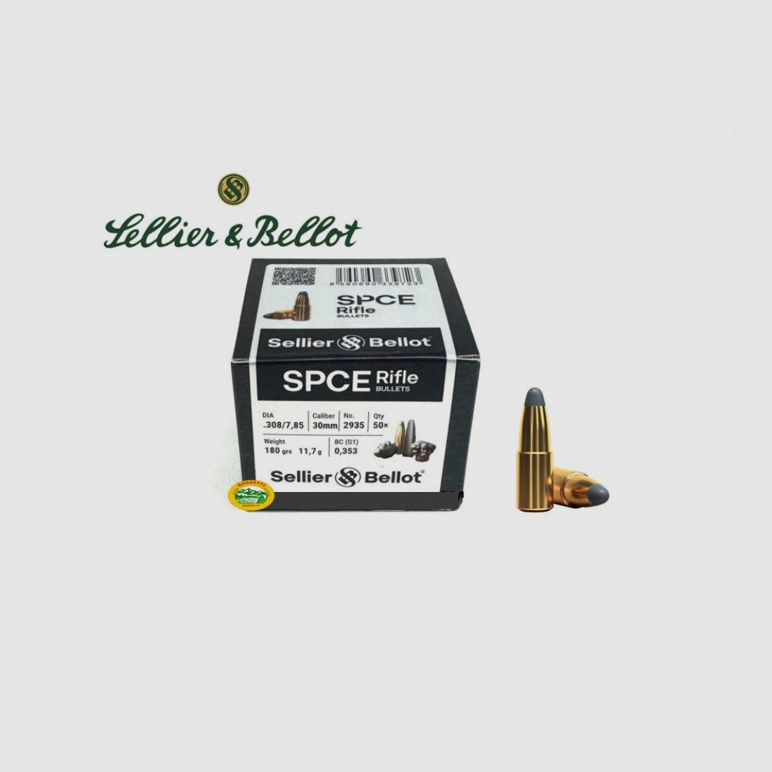 SELLIER & BELLOT Geschosse SPCE Kal.30 - 180 gr 2935