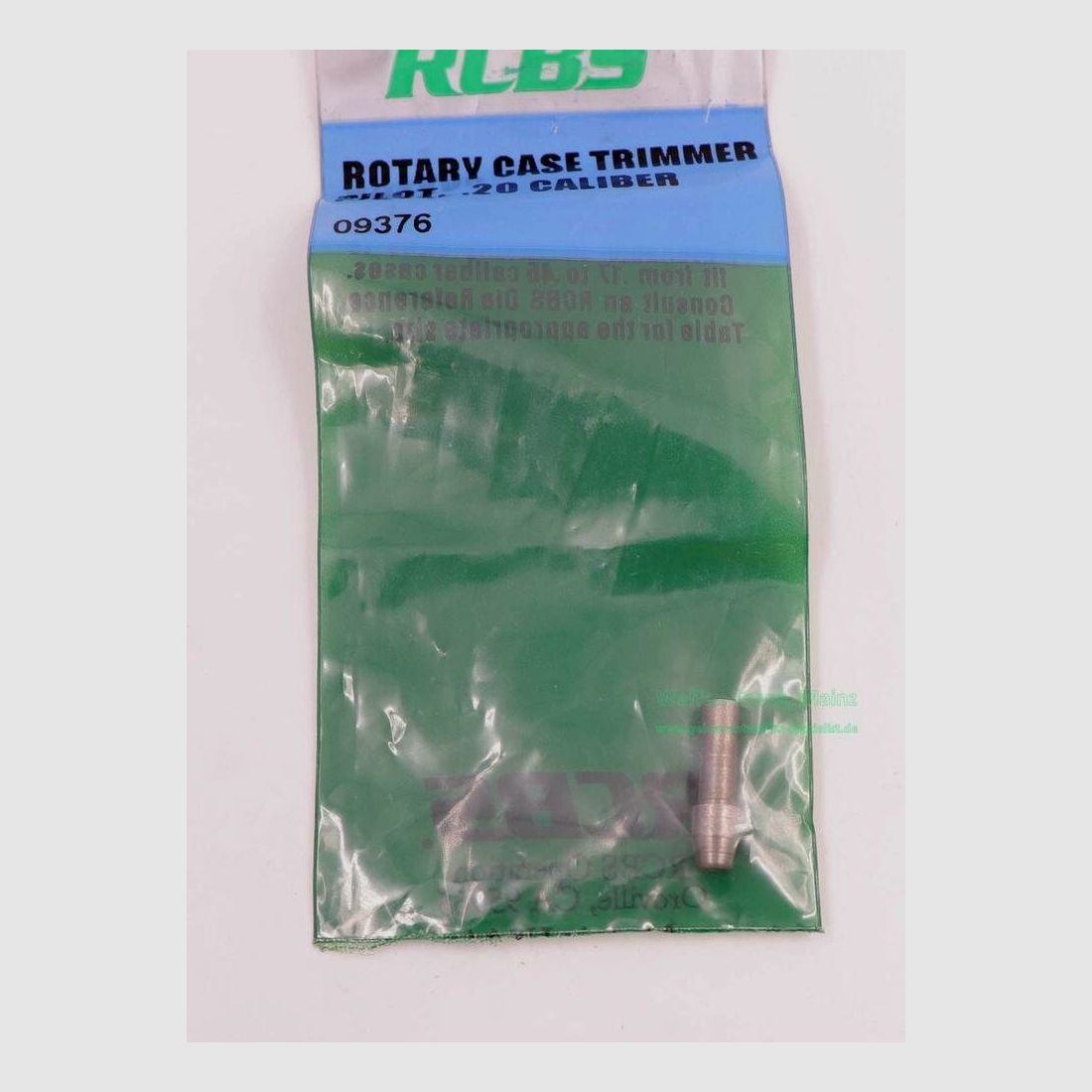Mandril de guía RCBS (piloto)