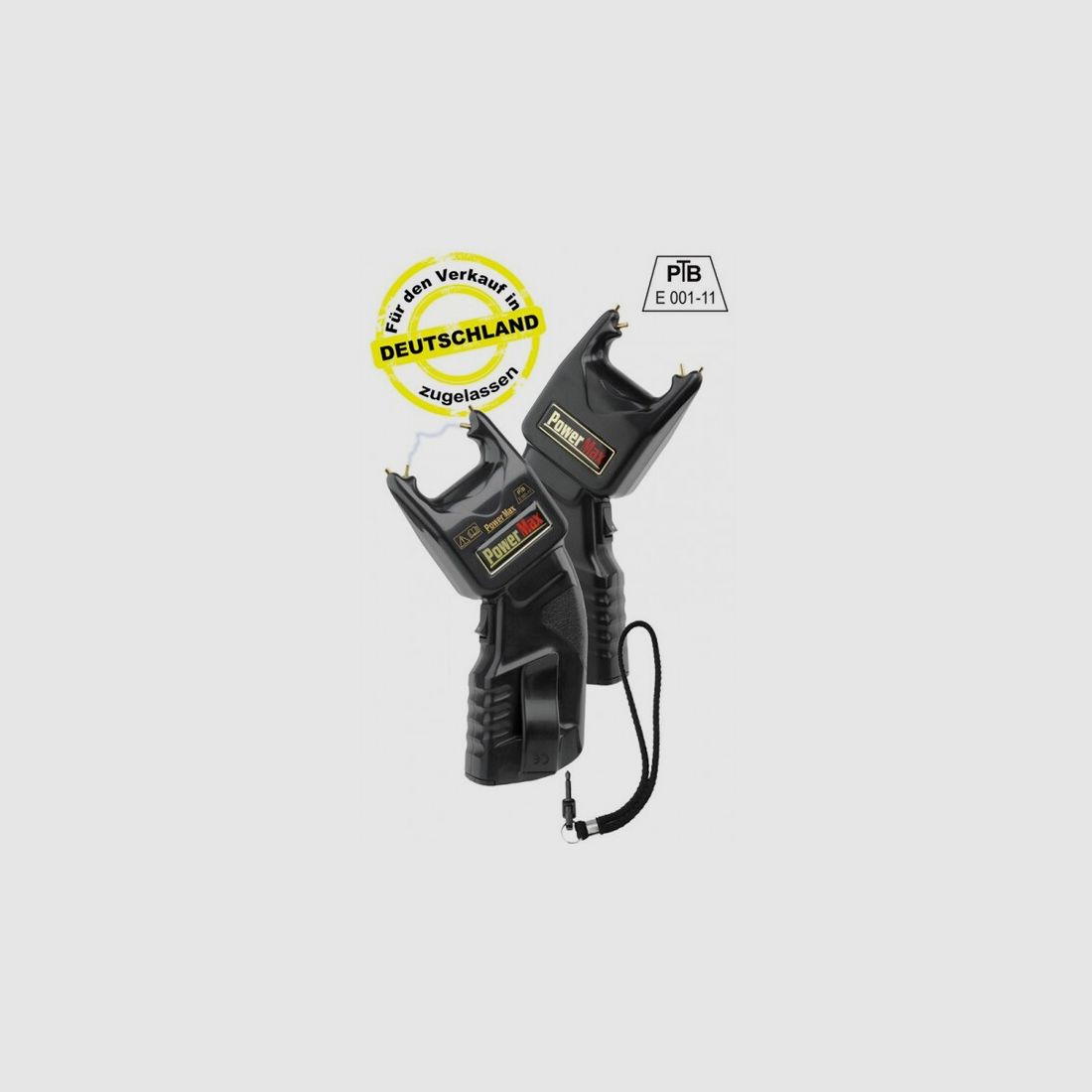 Elektroschocker PTB Power Max 500 000 Volt - Abwehrgerät
