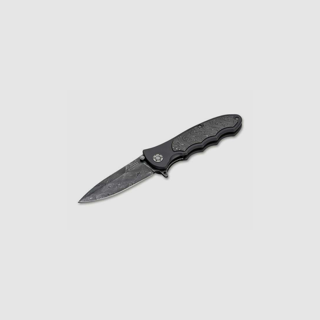 Böker Leopard Damast III Collection Messer Panzer Stahl