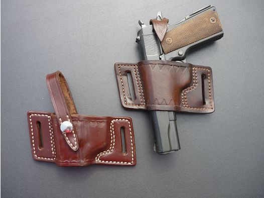 HKDesign Holster Art. Nr. 006 Yaqui Holster für Colt 1911 bzw. Star 30 M  - Linkshänder