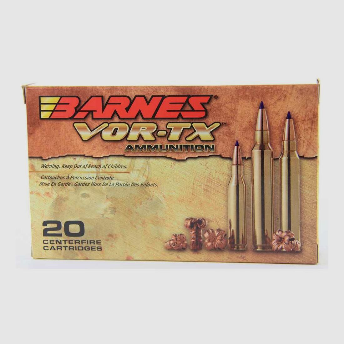 .300 Win. Mag. Vor-TX TTSX 10,7g/165grs. Barnes