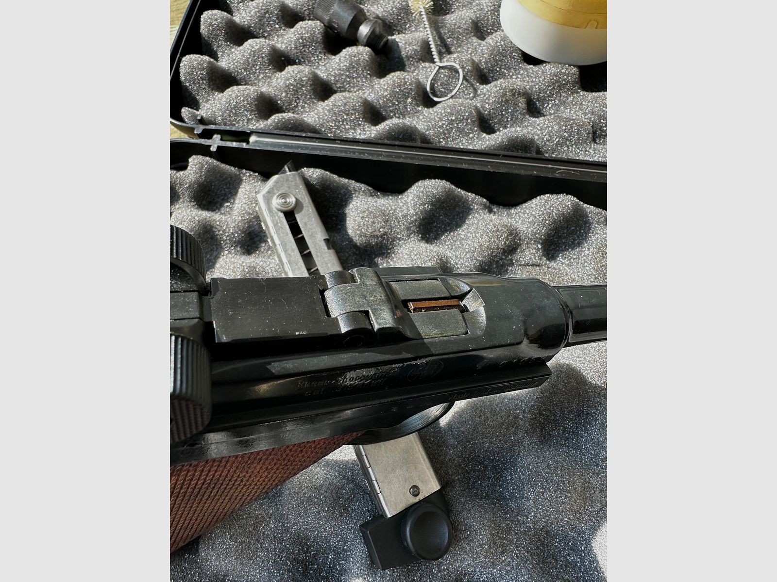 Luger 04 Marinepistole 1er Guerre mondiale 8mm coup de feu de détresse