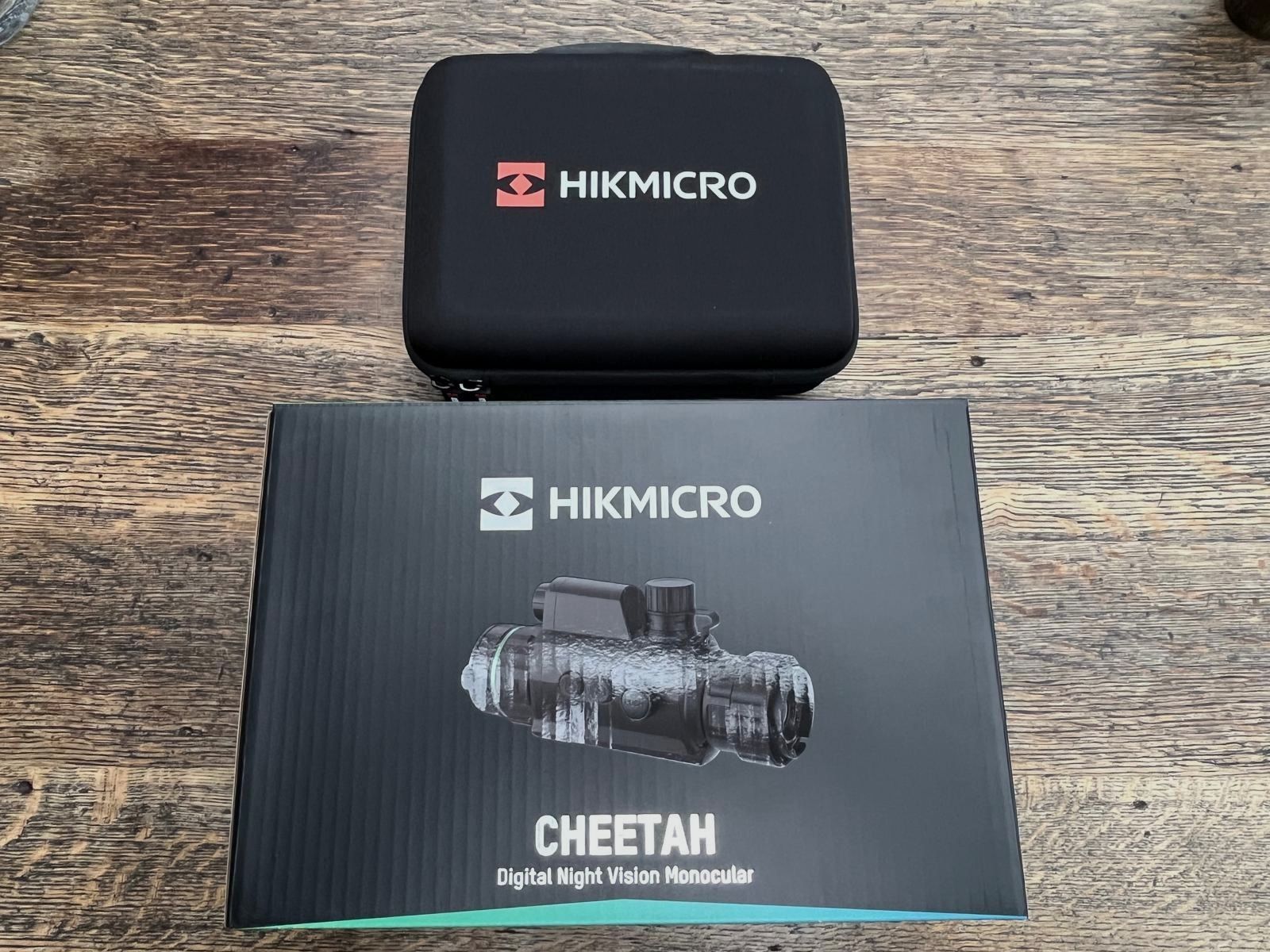 HIKMICRO Cheetah C32F 940nm digitales Nachtsicht-Monokular inkl. Rusan Adapter.