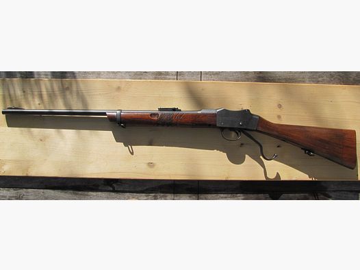 Pièce de collection Historique Martini Henry 1888 .22 Conversion Bonehill avec canon de match A G Parker