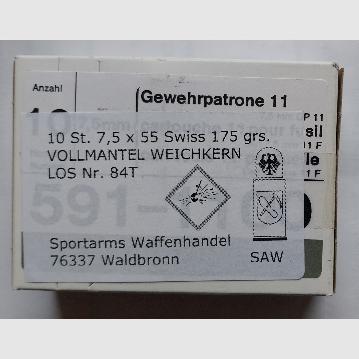 Original GP 11 7,5x55 Swiss